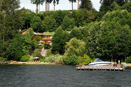 bill gates house in medina photo