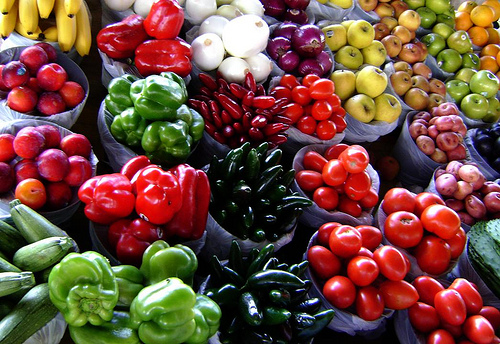 fruits and vegetables photo