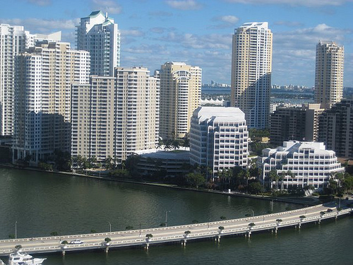 Miami city florida photo