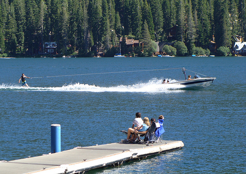 donner lake california photo