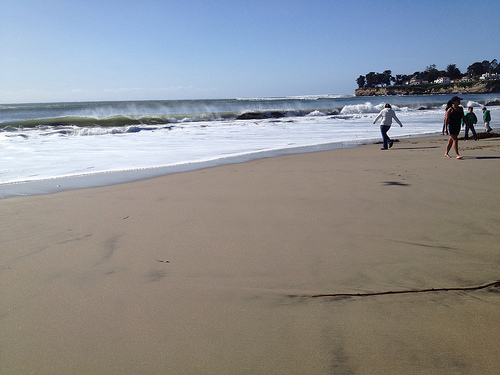 Cowell Beach in Santa Cruz photo